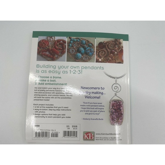 Build Your Own Wire Pendants Paperback Kimberly Sciaraffa Berlin - Picture 10 of 10